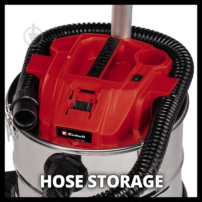 Пылесос Einhell аккумуляторный для золы PXC TE-AV 18/15 Li C - Solo 2351700 - фото 6 Пылесос Einhell аккумуляторный для золы PXC TE-AV 18/15 Li C - Solo 2351700 - фото 6
