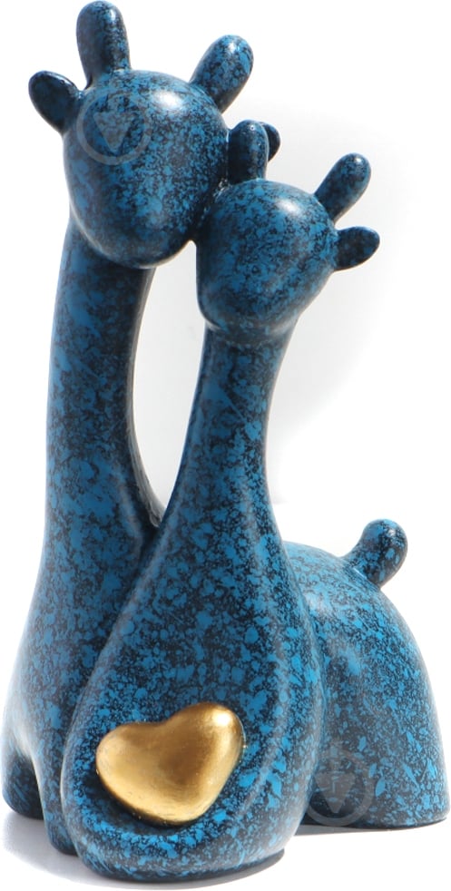 Статуэтка МВМ жирафы DH-ST-20 8х5 см синий - фото 1
