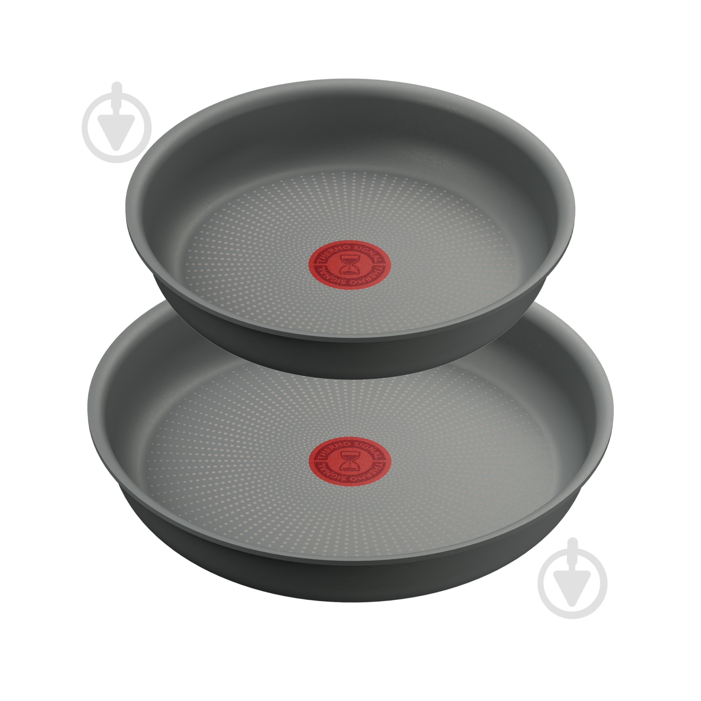 Набір посуду Tefal Ingenio Halo 3 предмети L8019353 - фото 2 Набір посуду Tefal Ingenio Halo 3 предмети L8019353 - фото 2