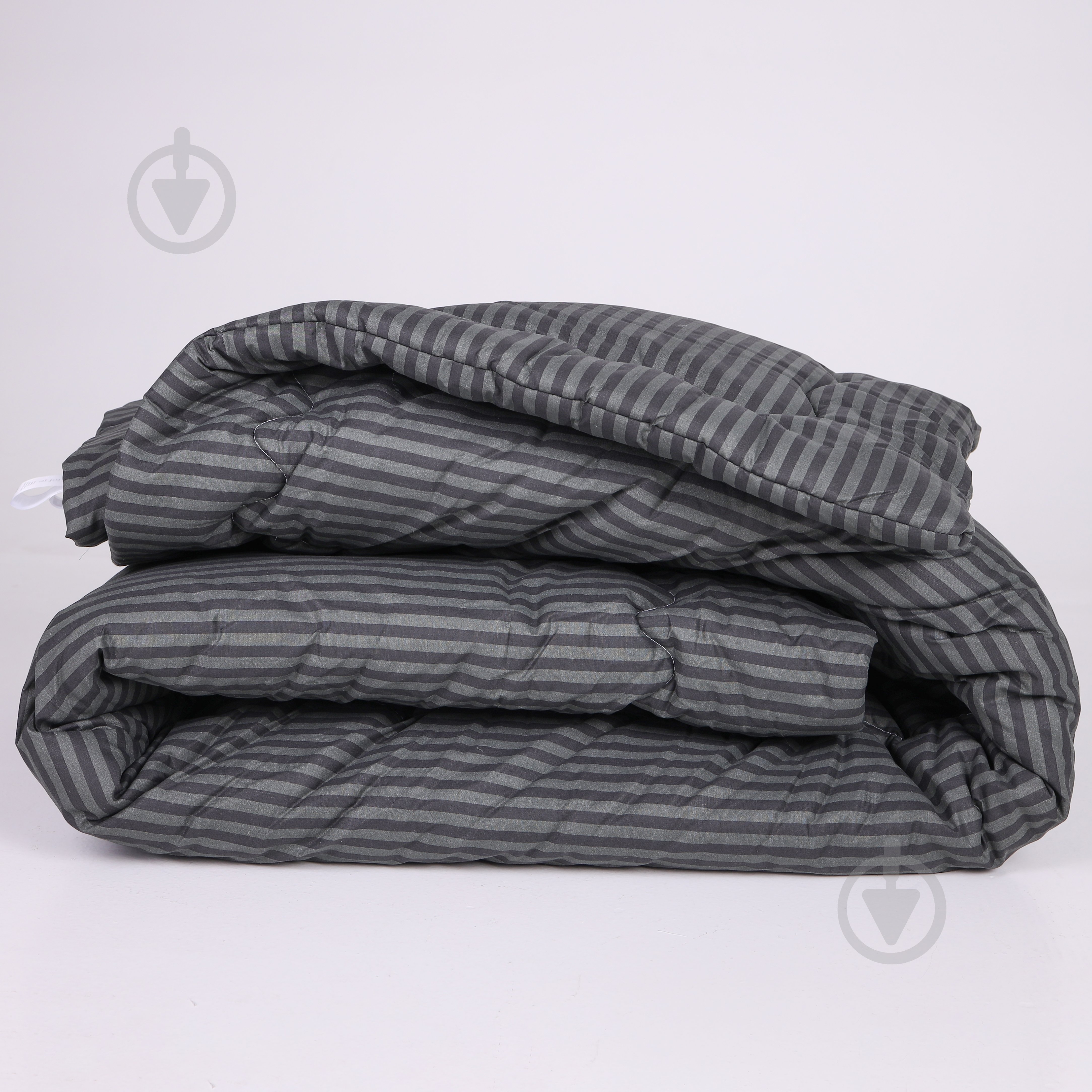 Набір №1082 Сolor Fun Line 17-0611 Stripe Black зима 200x220 см MirSon чорний - фото 2 Набір №1082 Сolor Fun Line 17-0611 Stripe Black зима 200x220 см MirSon чорний - фото 2