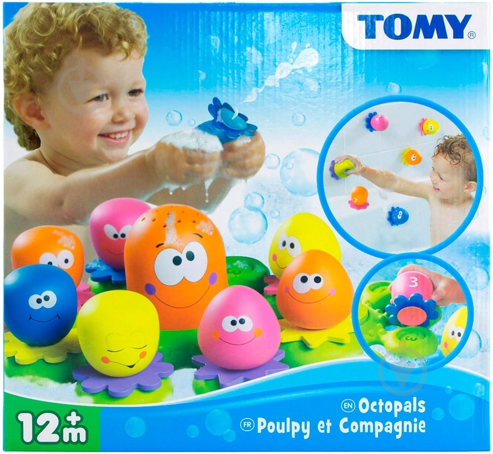 Игрушка для ванны Tomy Осьминог 2756 - фото 2