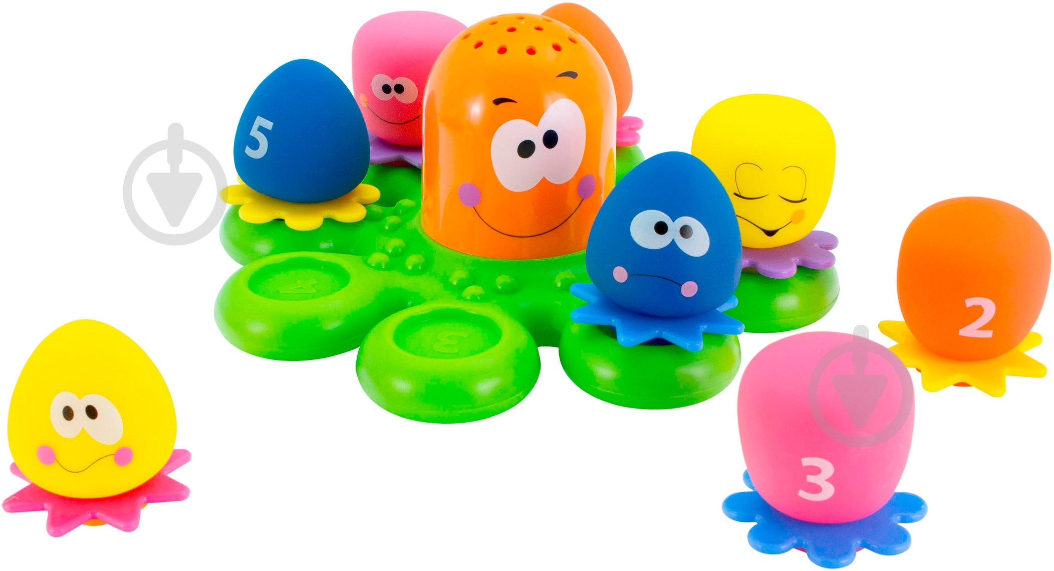 Игрушка для ванны Tomy Осьминог 2756 - фото 3