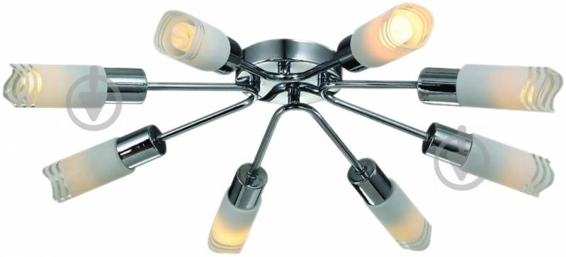 Люстра потолочная Globo Vanlida 8xE14 хром 56447-8 - фото 1