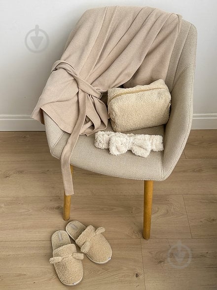 Косметичка MISO accessory TEDDY бежевая 16*18*27 - фото 3 Косметичка MISO accessory TEDDY бежевая 16*18*27 - фото 3
