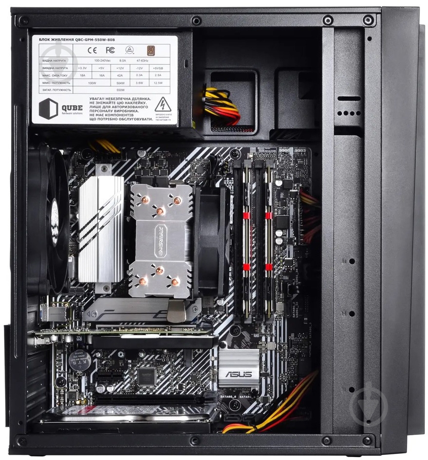 Комп'ютер Artline WorkStation W52 (W52v20) black - фото 4 Комп'ютер Artline WorkStation W52 (W52v20) black - фото 4