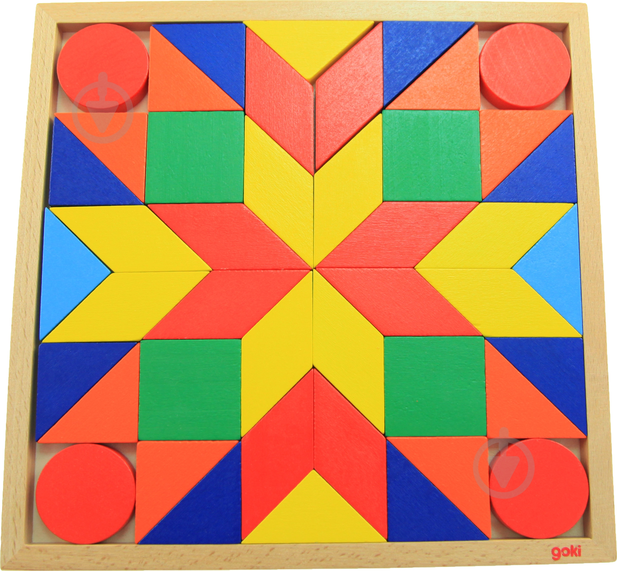 Конструктор деревянный GoKi Tangram HS221 - фото 1