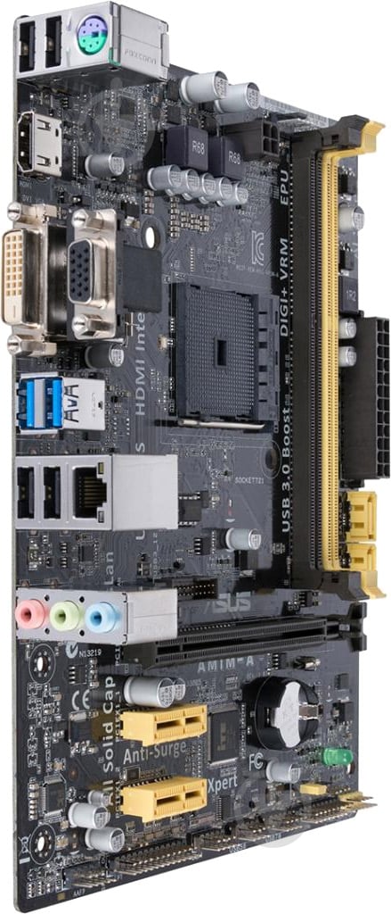 Материнская плата Asus AM1M-A (Socket AM1, mirco ATX) - фото 5 Материнская плата Asus AM1M-A (Socket AM1, mirco ATX) - фото 5