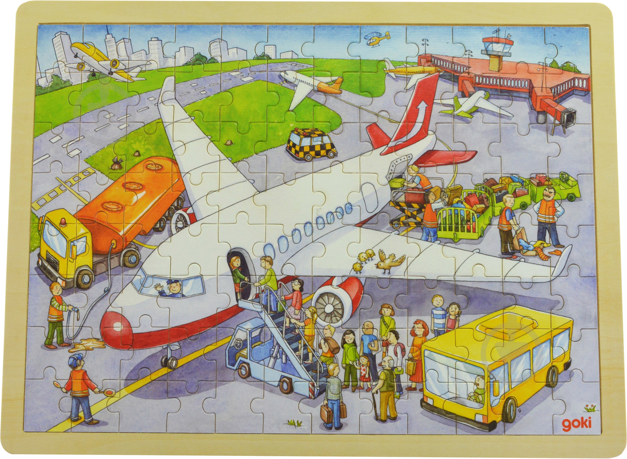 Игра-пазл GoKi Аэропорт 57544 - фото 1