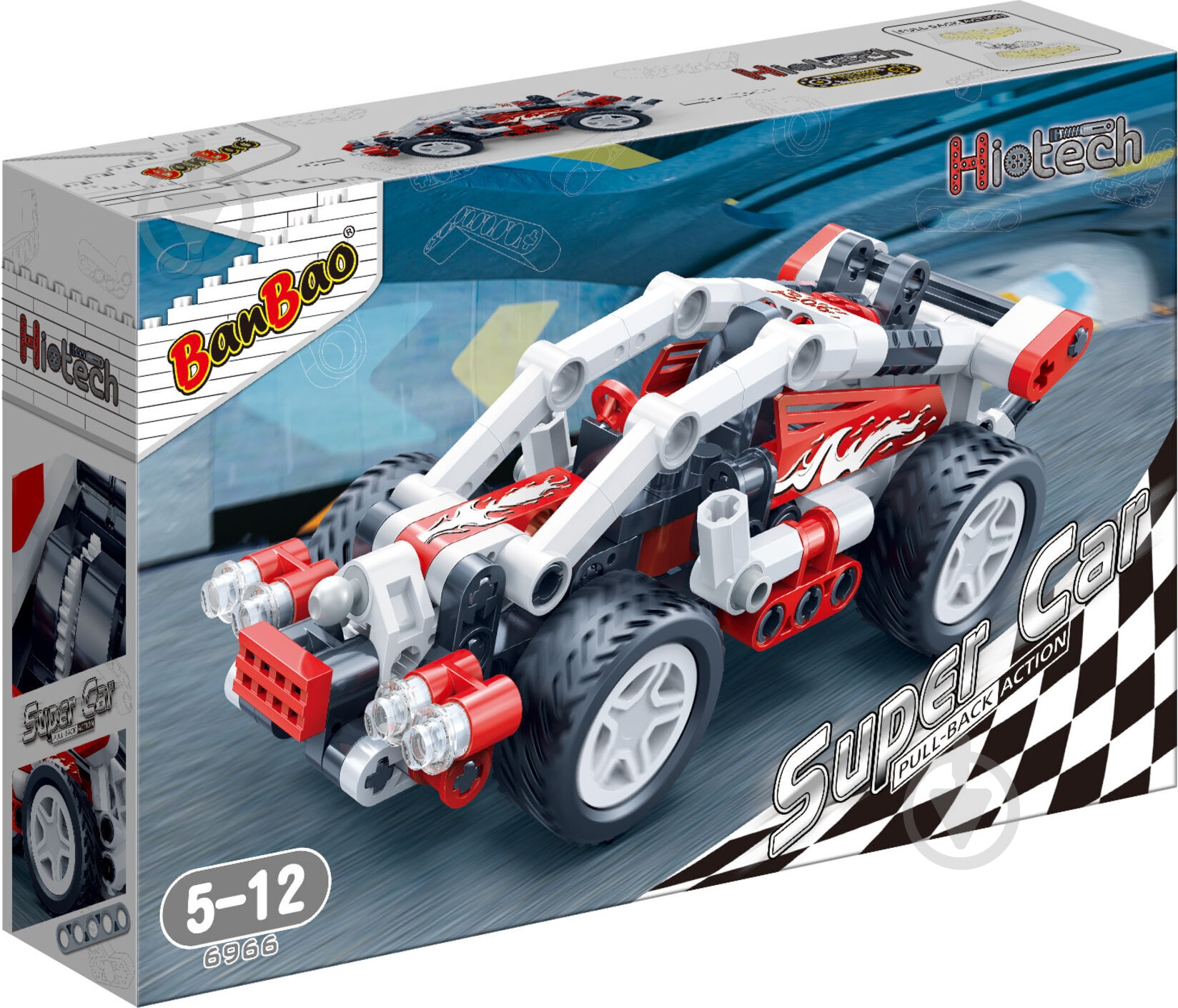 Конструктор BanBao Суперкар Авто 5 - фото 1 Конструктор BanBao Суперкар Авто 5 - фото 1