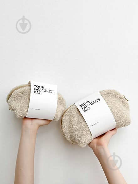 Косметичка MISO accessory TEDDY молочная 11*13*21 - фото 3