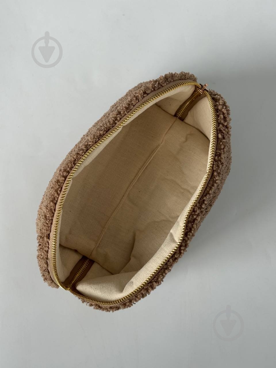 Косметичка MISO accessory TEDDY молочная 11*13*21 - фото 6