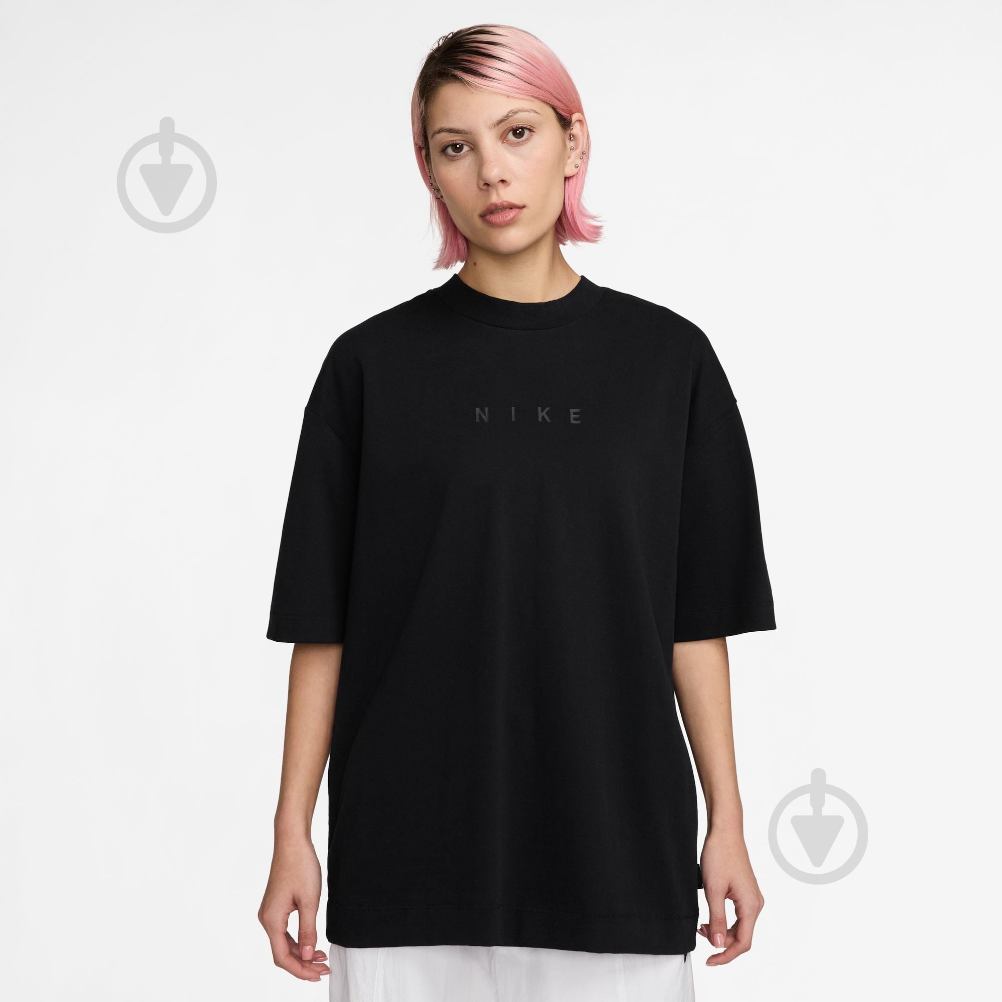 ᐉ Футболка Nike W NSW LUXE SS TEE RELAX HV4957-010 р.S чорний