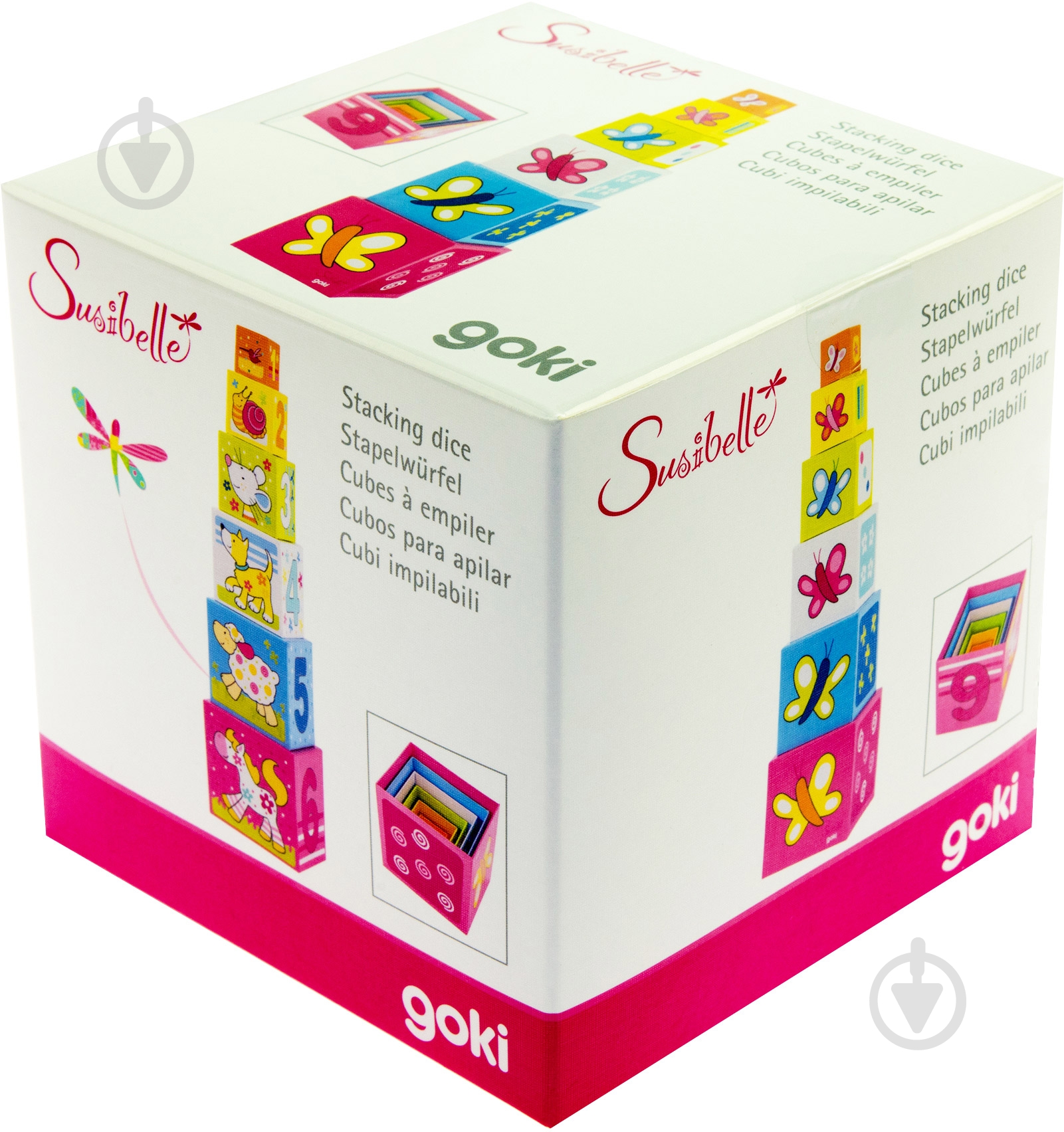 Кубики GoKi Вчимося рахувати 58508 - фото 1