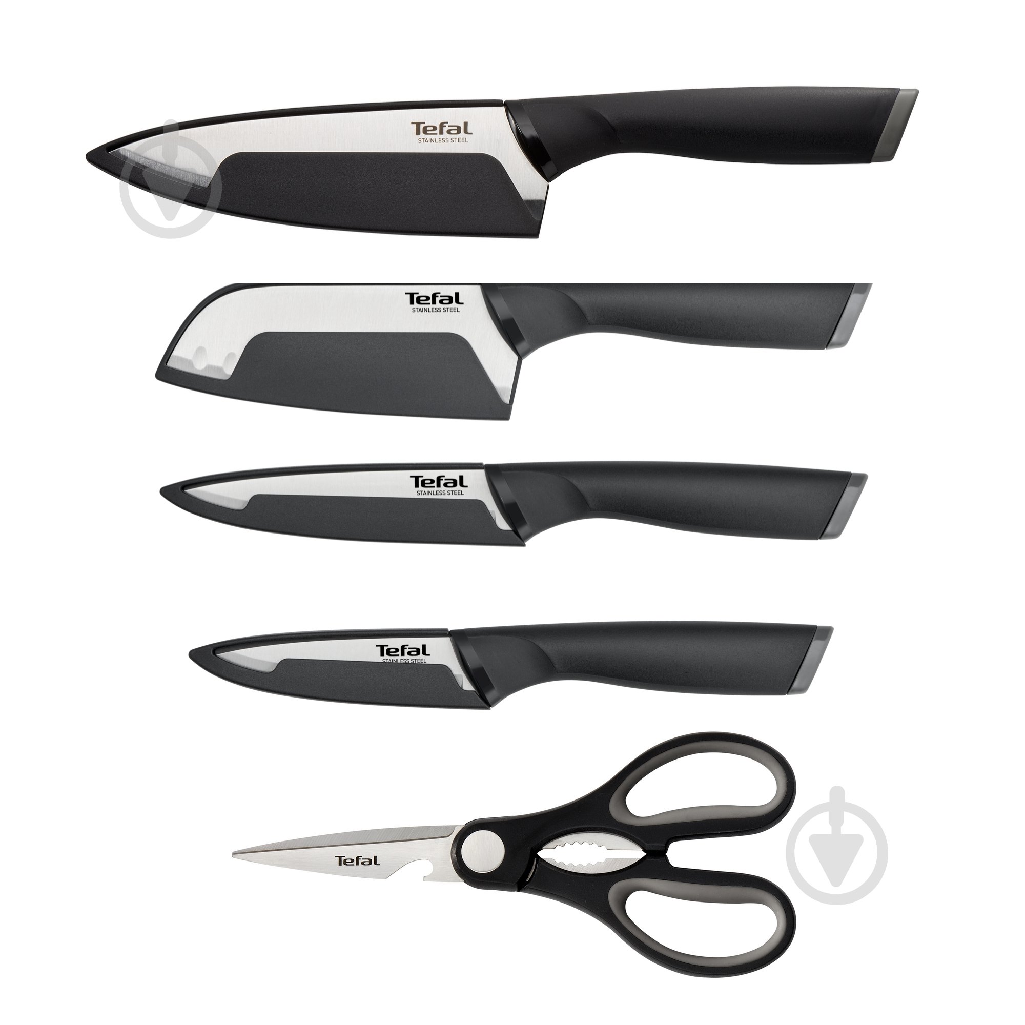 Набор ножей Tefal Comfort 5 предметов K2215S55 - фото 1