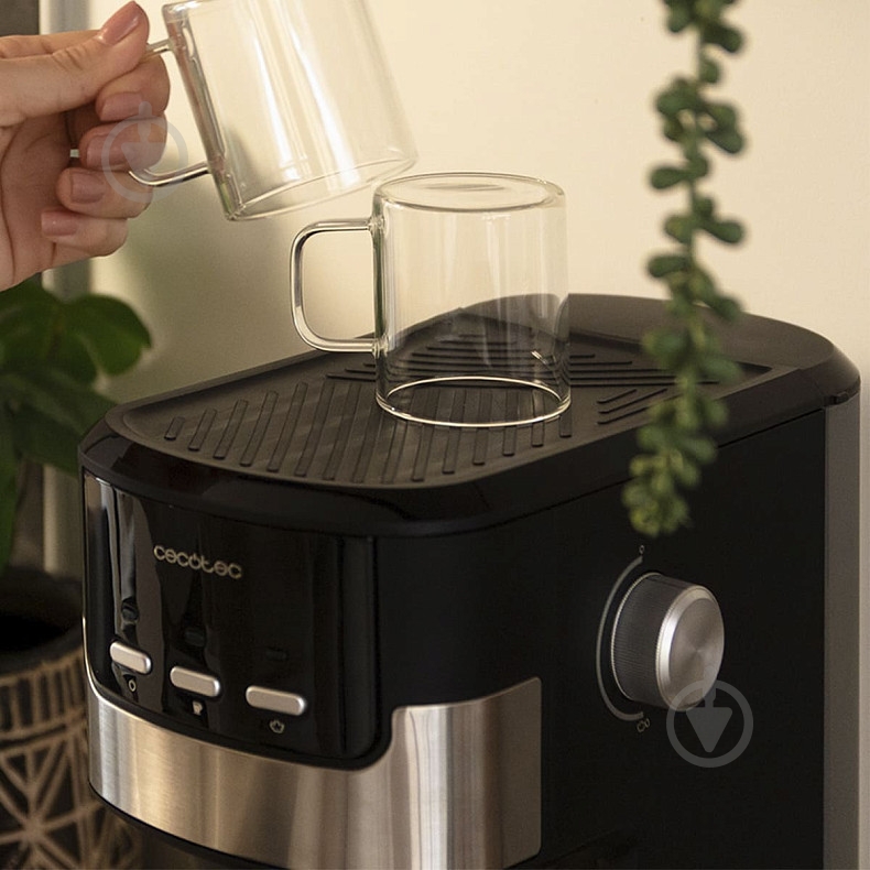 Кофеварка рожковая CECOTEC Power Espresso 20 Pecan - фото 2