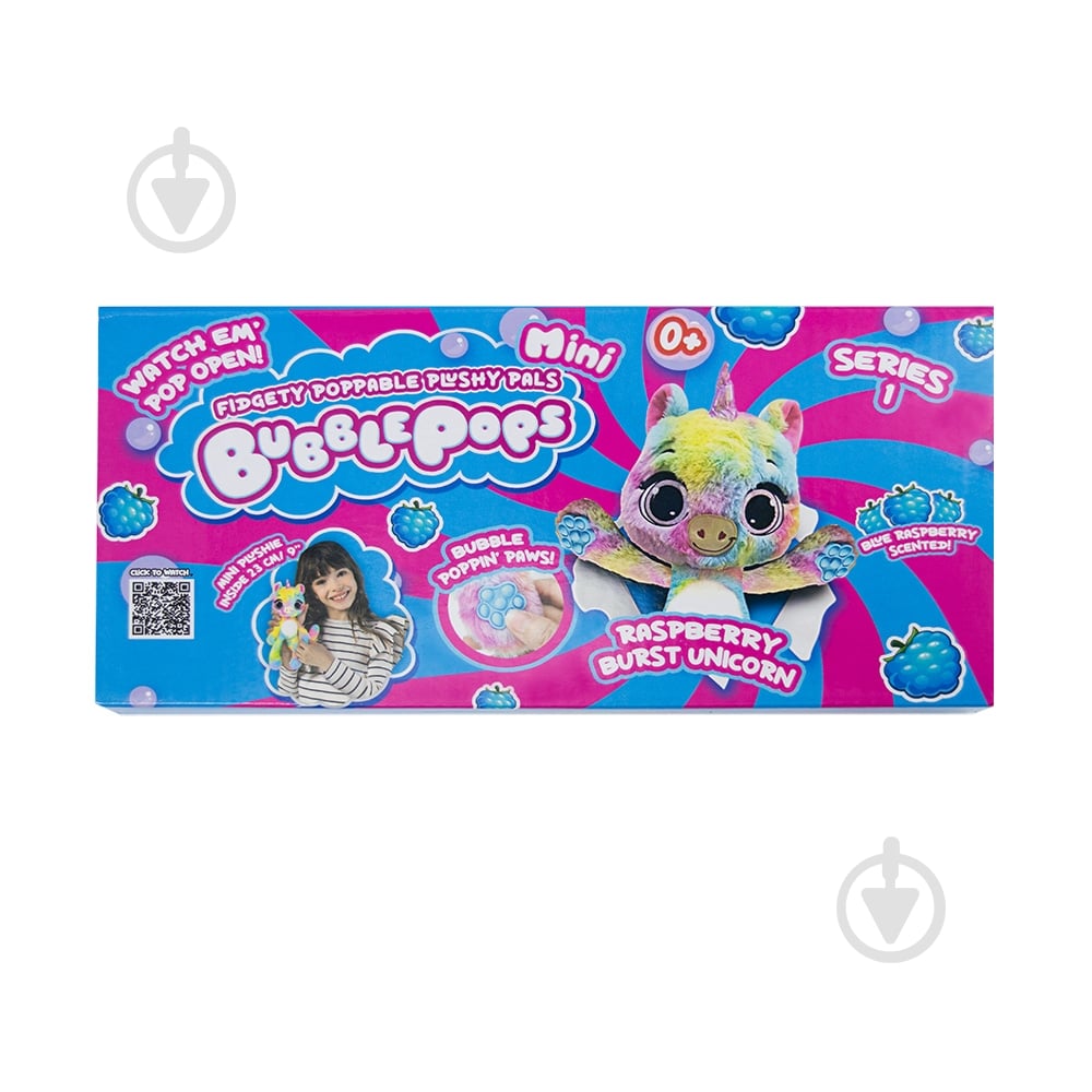 Мягкая игрушка Bubble Pops мини Малиновый Единорог 20 см 2402005/1 - фото 2 Мягкая игрушка Bubble Pops мини Малиновый Единорог 20 см 2402005/1 - фото 2