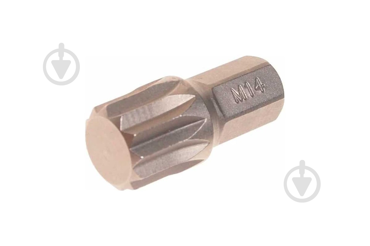 Бита Forsage 12-лучевая SPLINE M14х30 ммL, 10 мм 1 шт. F-1783014 Premium - фото 1 Бита Forsage 12-лучевая SPLINE M14х30 ммL, 10 мм 1 шт. F-1783014 Premium - фото 1