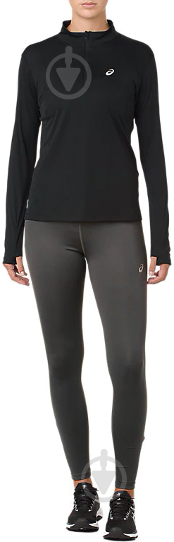 Джемпер Asics SILVER LS 1/2 ZIP TOP 2012A033-001 р. S черный - фото 8