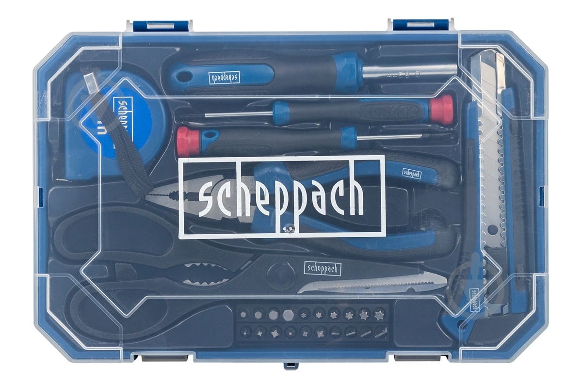 Набір ручного інструменту Scheppach 27 шт. SCH-2271K - фото 5 Набір ручного інструменту Scheppach 27 шт. SCH-2271K - фото 5