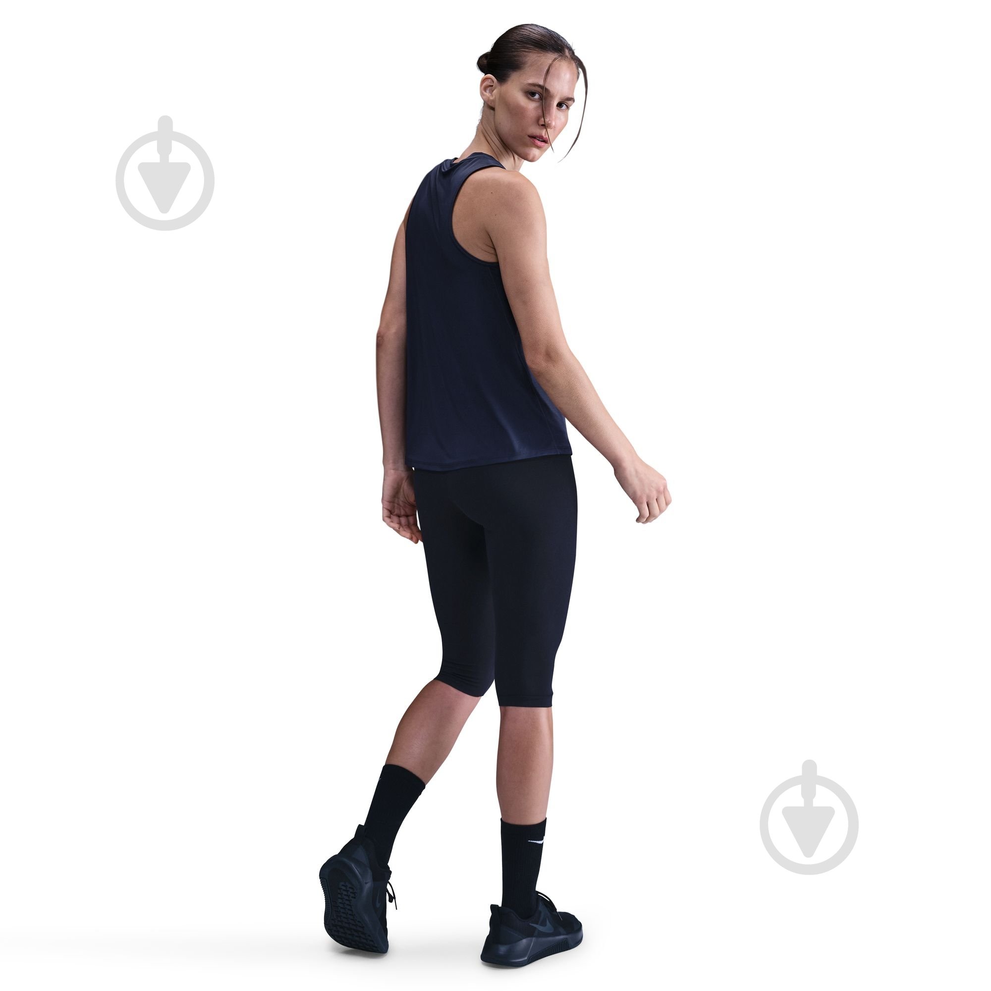 Майка Nike W NK ONE CLASSIC DF TANK WT IB9385-410 р.XL синий - фото 3