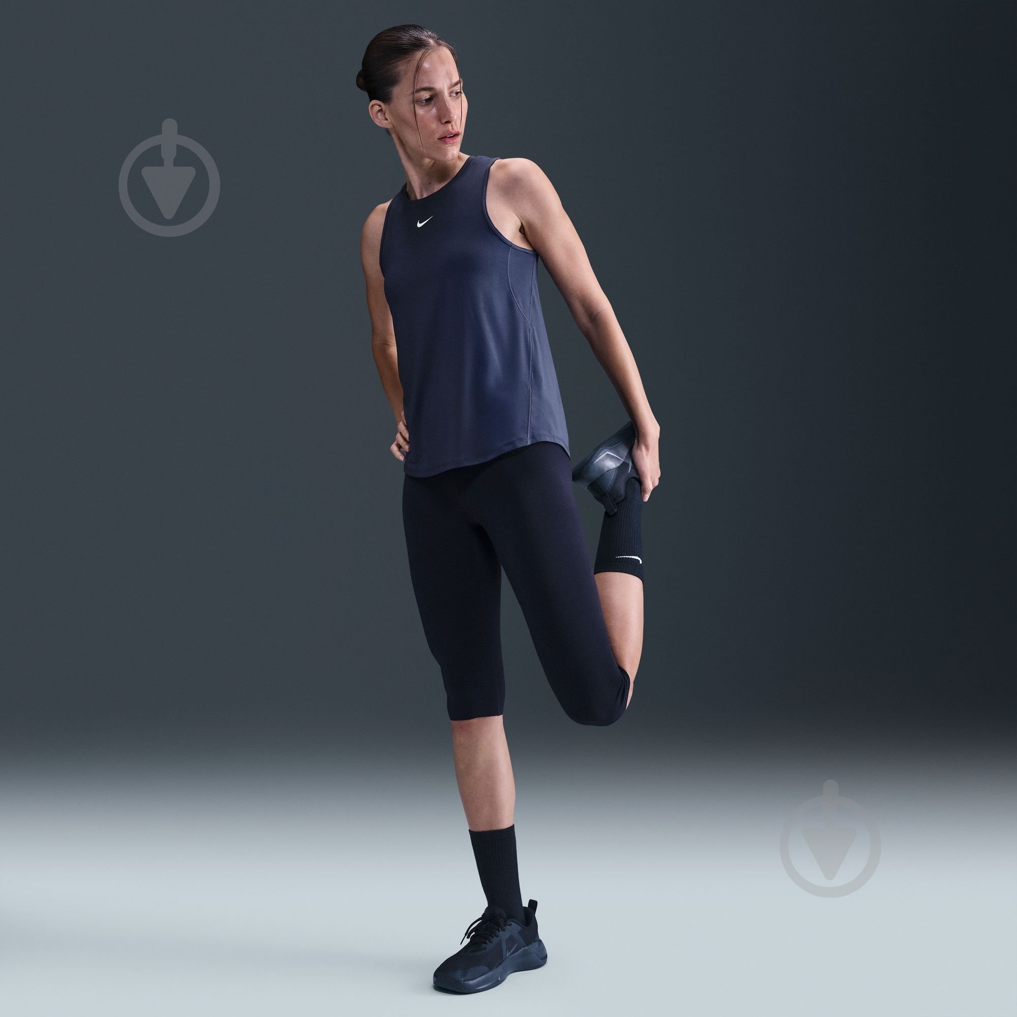 Майка Nike W NK ONE CLASSIC DF TANK WT IB9385-410 р.XL синий - фото 8