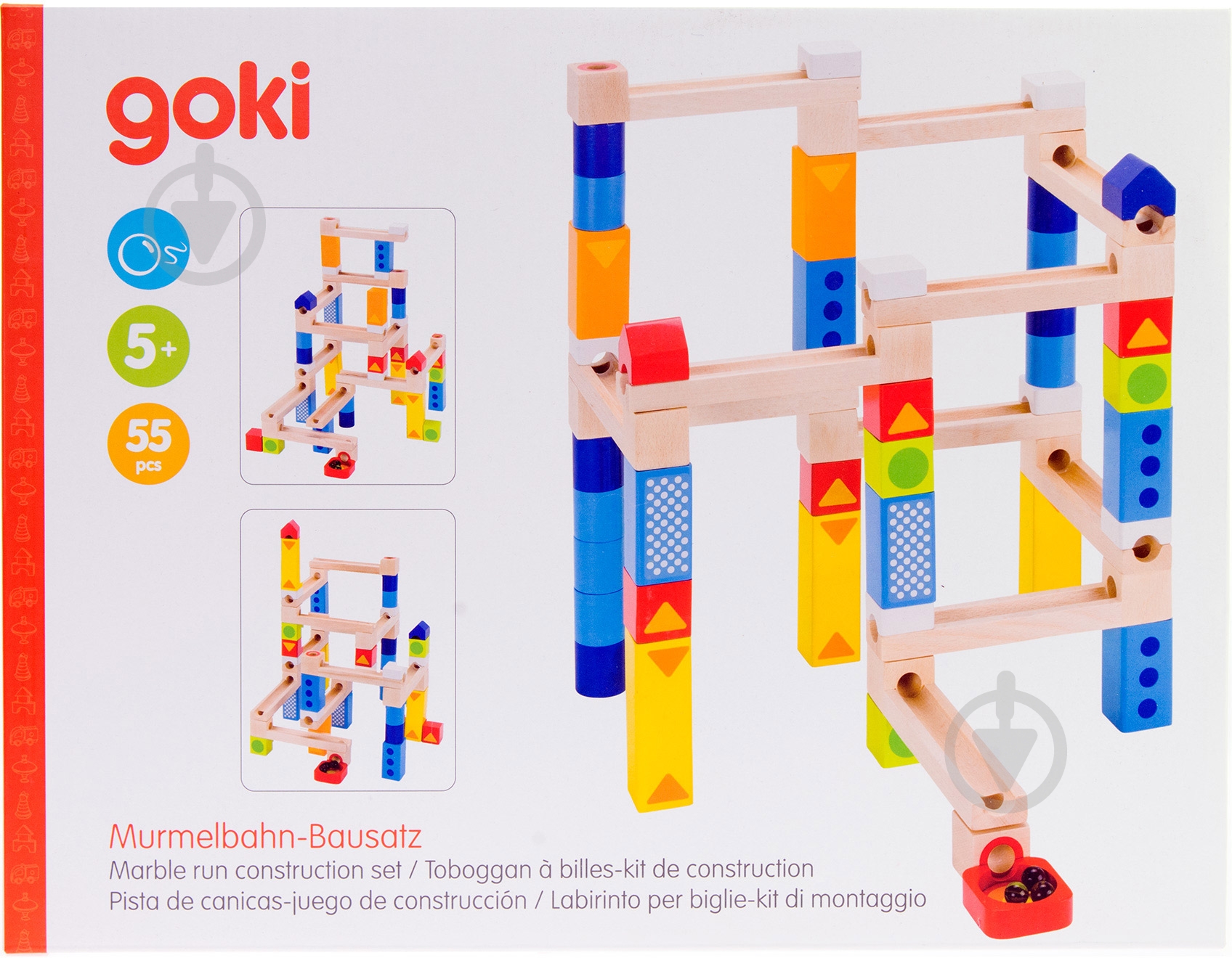 Конструктор деревянный GoKi Лабиринт 53828 - фото 3