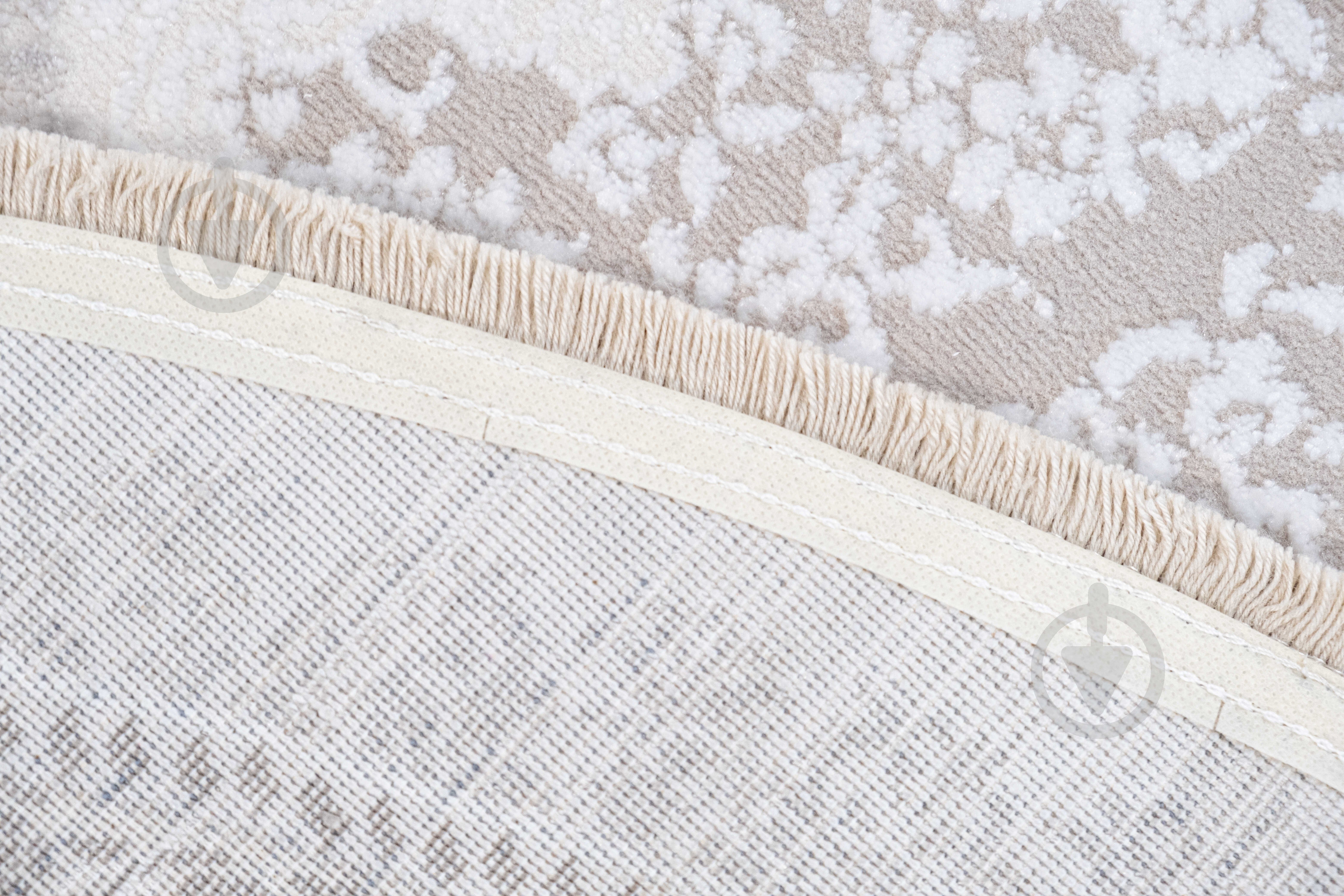 Ковер Karmen Carpet GALERIA GL037A VIZON/VIZON 80x150 см O - фото 5