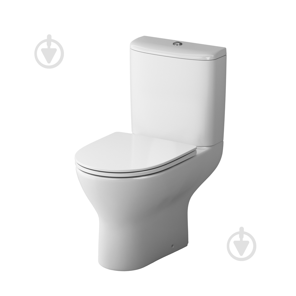 Унитаз-компакт AM.PM безободковый FlashClean с сиденьем микролифт C80A8700SC Like - фото 1 Унитаз-компакт AM.PM безободковый FlashClean с сиденьем микролифт C80A8700SC Like - фото 1