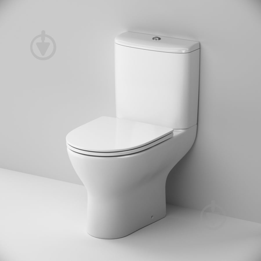 Унитаз-компакт AM.PM безободковый FlashClean с сиденьем микролифт C80A8700SC Like - фото 2 Унитаз-компакт AM.PM безободковый FlashClean с сиденьем микролифт C80A8700SC Like - фото 2