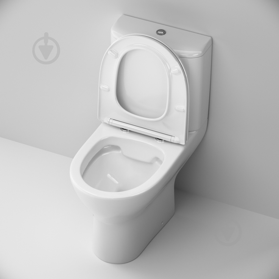 Унитаз-компакт AM.PM безободковый FlashClean с сиденьем микролифт C80A8700SC Like - фото 5 Унитаз-компакт AM.PM безободковый FlashClean с сиденьем микролифт C80A8700SC Like - фото 5