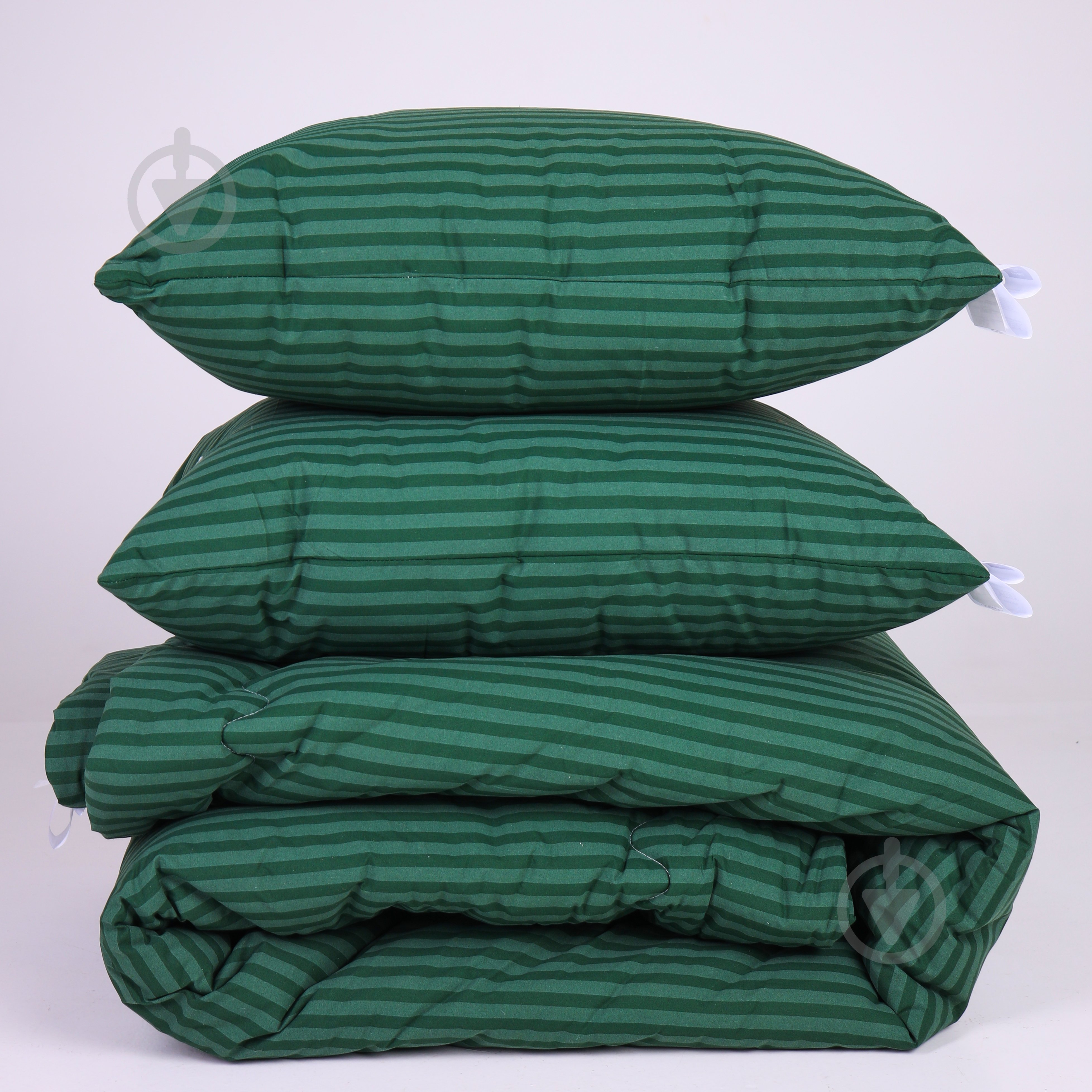 Набор №1024 Сolor Fun Line 17-0612 Stripe Emerald лето 140x205 см MirSon зеленый - фото 4 Набор №1024 Сolor Fun Line 17-0612 Stripe Emerald лето 140x205 см MirSon зеленый - фото 4