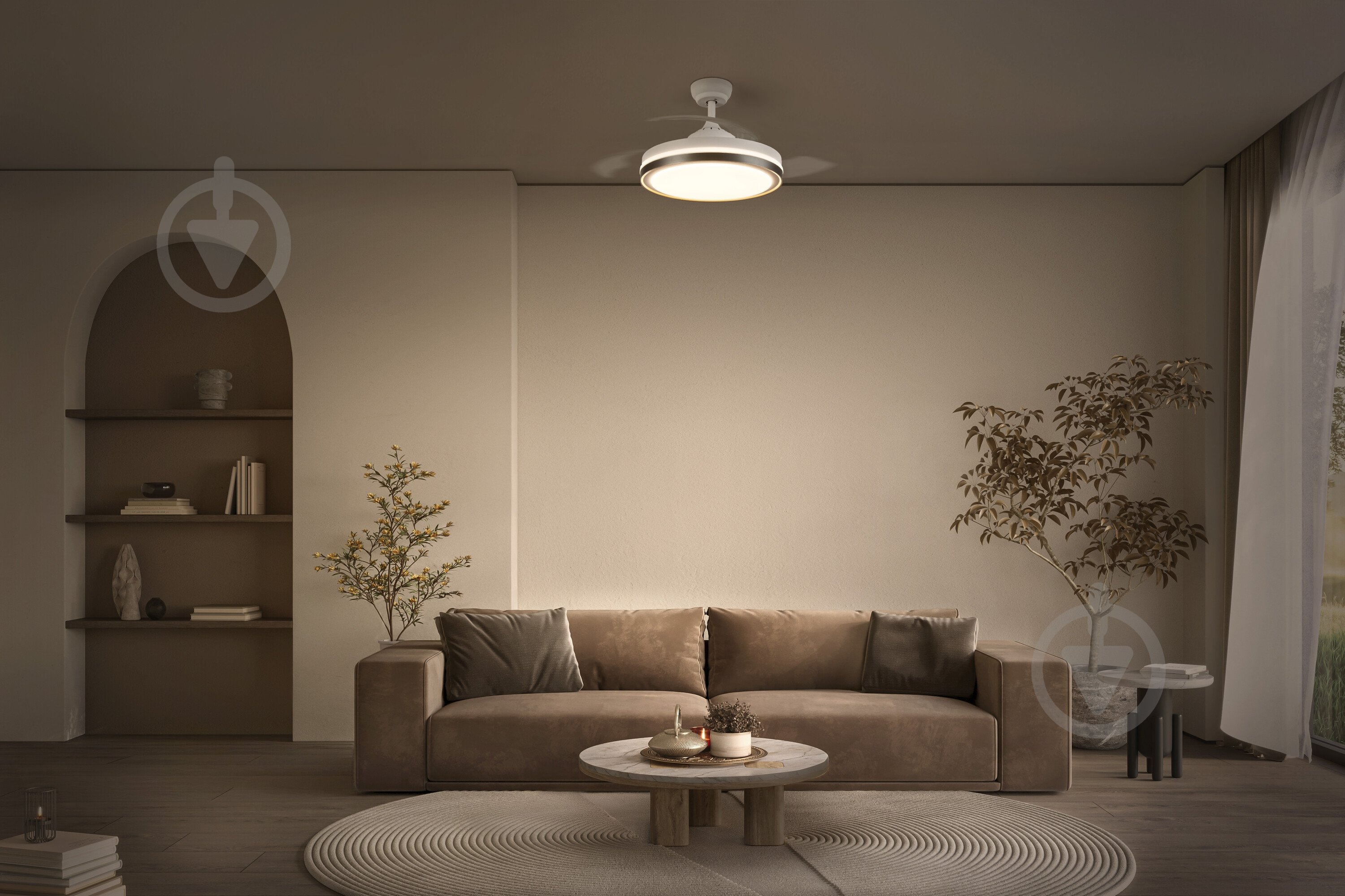 Люстра-вентилятор Osram Ceiling Fan Retractable 36 Вт - фото 7