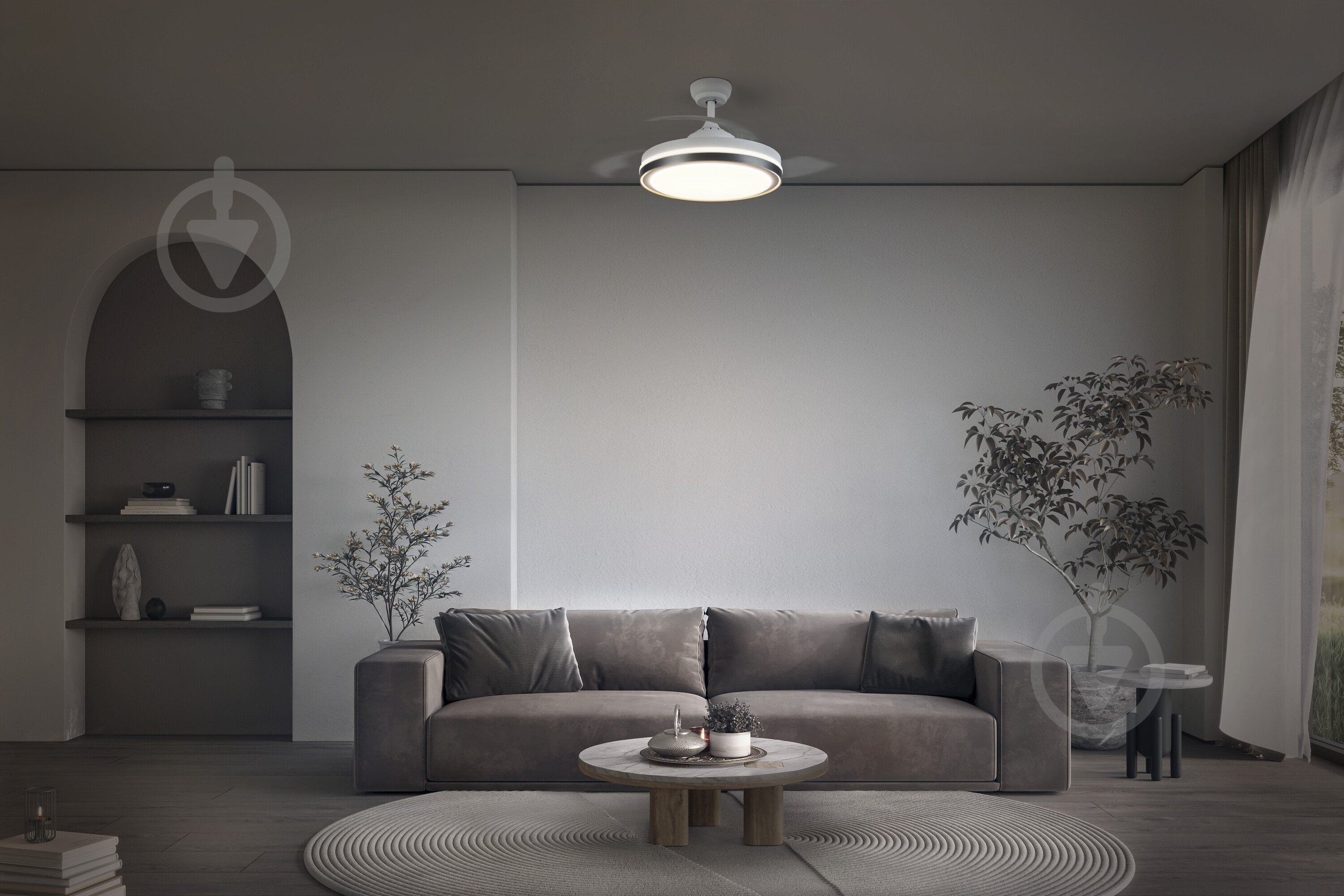 Люстра-вентилятор Osram Ceiling Fan Retractable 36 Вт - фото 6