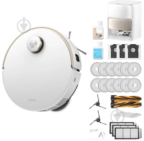 Робот-пылесос MOVA V50 Ultra Complete (RLV72LE-1) white - фото 25