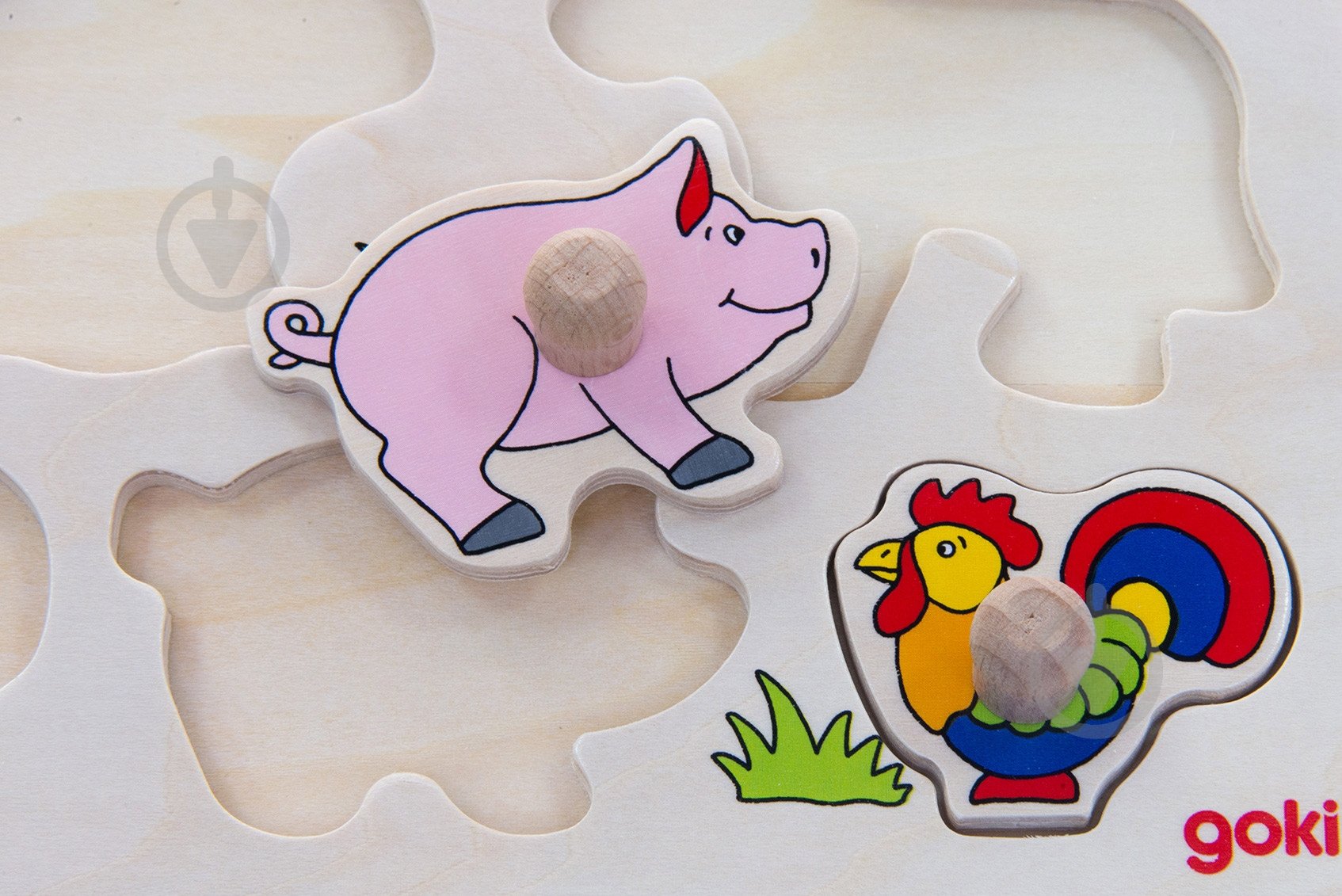 Игра-пазл GoKi Ферма 57995 - фото 2