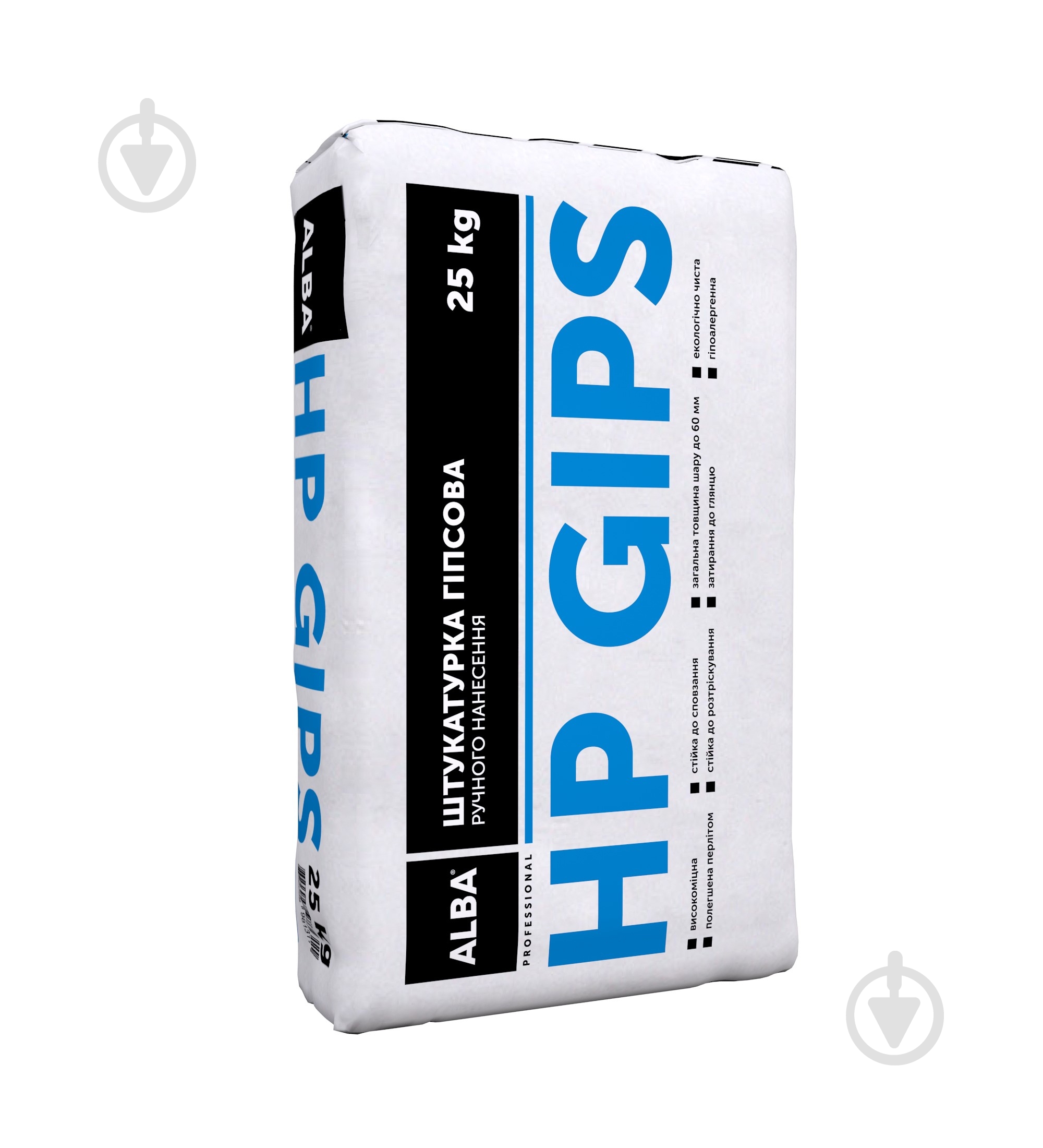 Штукатурка ALBA гіпсова універсальна HP GIPS 25 кг 25 кг - фото 2