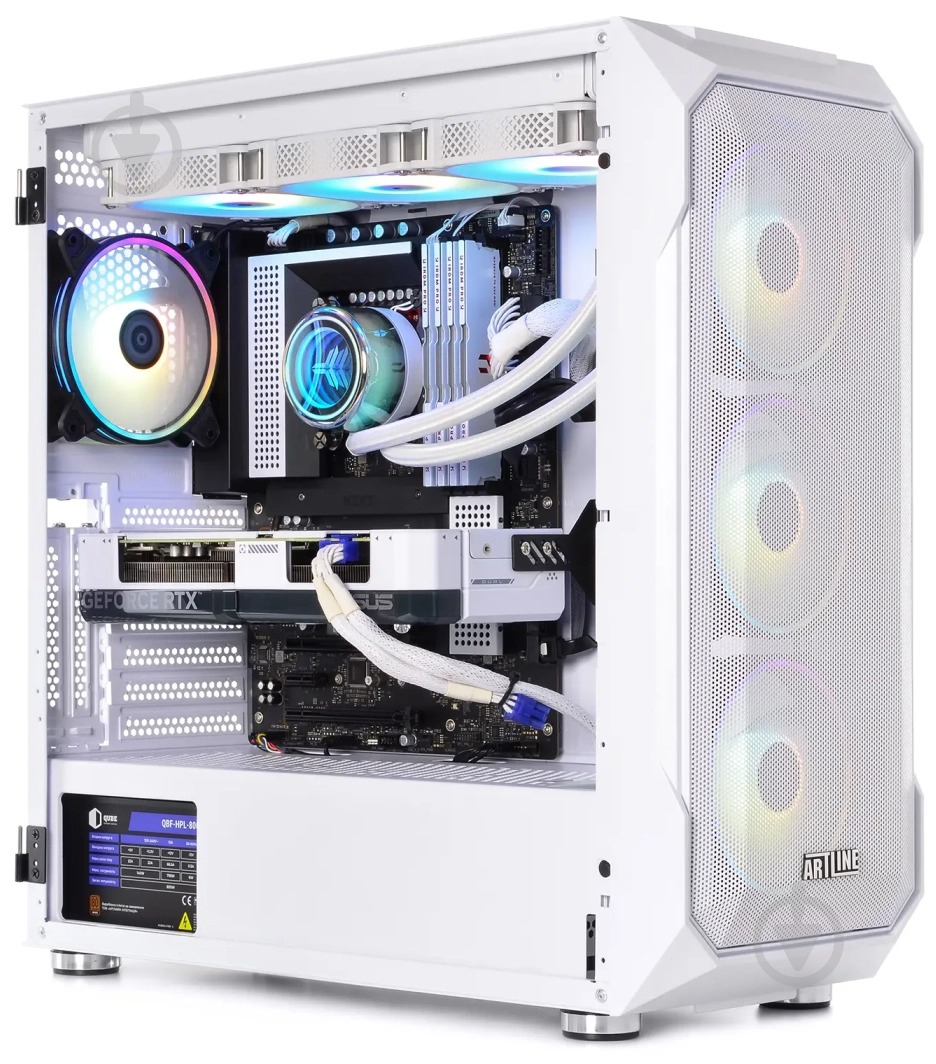 Компьютер Artline Gaming X93WHITE (X93Whitev63Win) white - фото 10 Компьютер Artline Gaming X93WHITE (X93Whitev63Win) white - фото 10