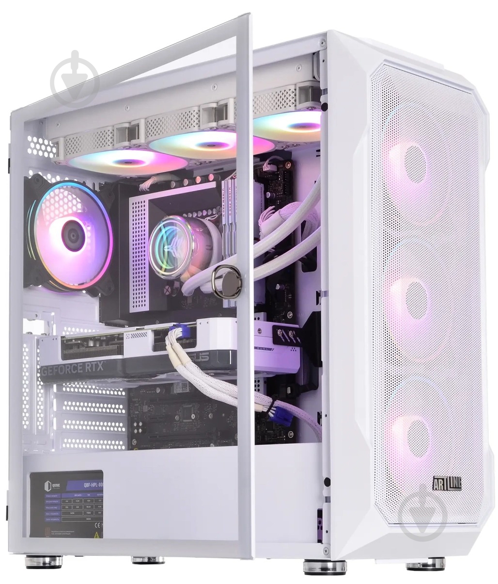 Компьютер Artline Gaming X93WHITE (X93Whitev63Win) white - фото 8 Компьютер Artline Gaming X93WHITE (X93Whitev63Win) white - фото 8