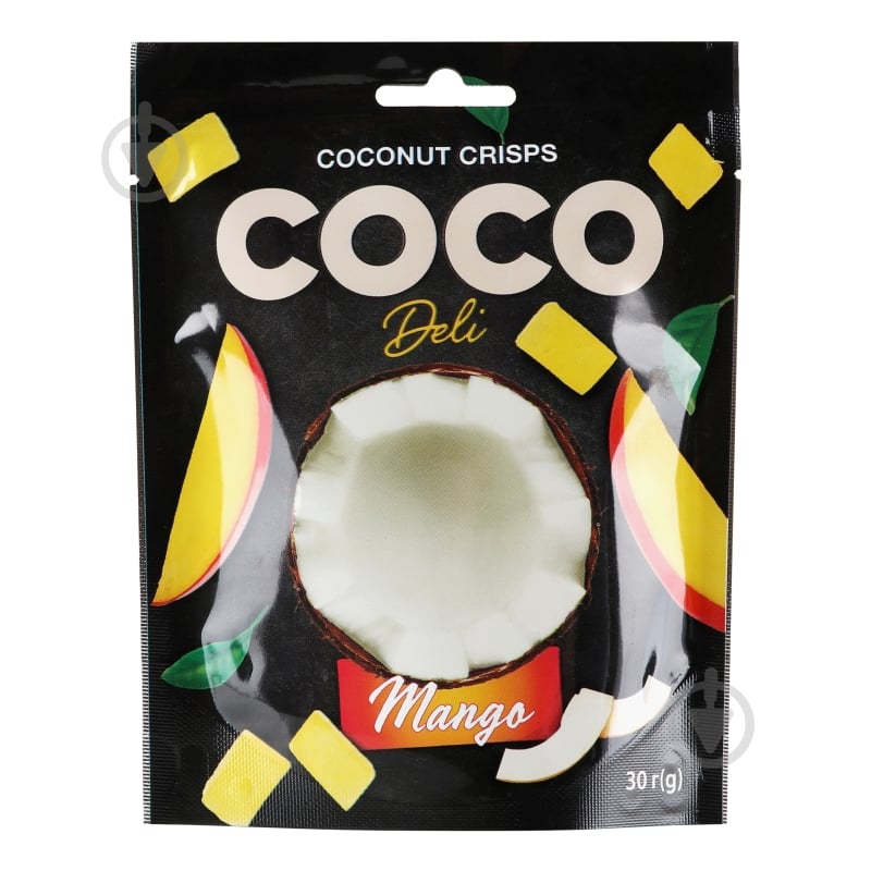 Чипсы кокосовые Coco Deli д/п 30г - фото 1