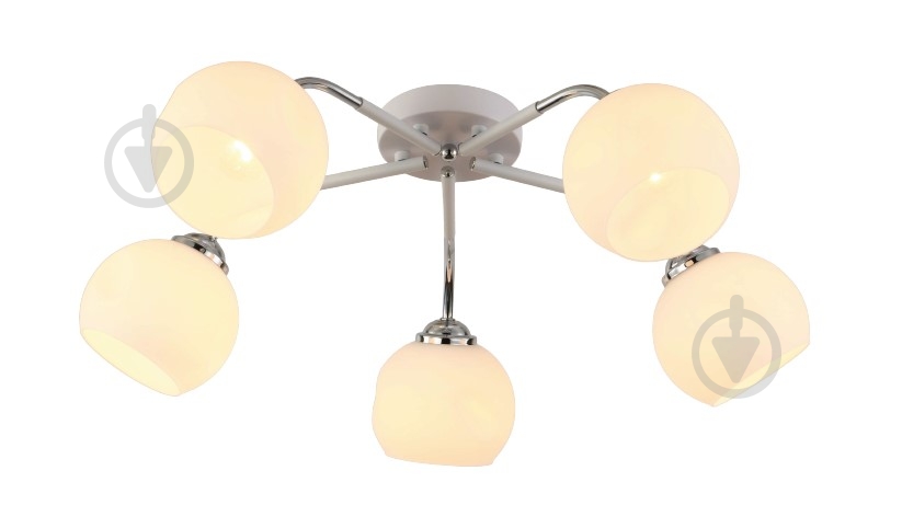 Люстра стельова Luna Kingdom 5x60 Вт E27 білий 3167-45 - фото 1