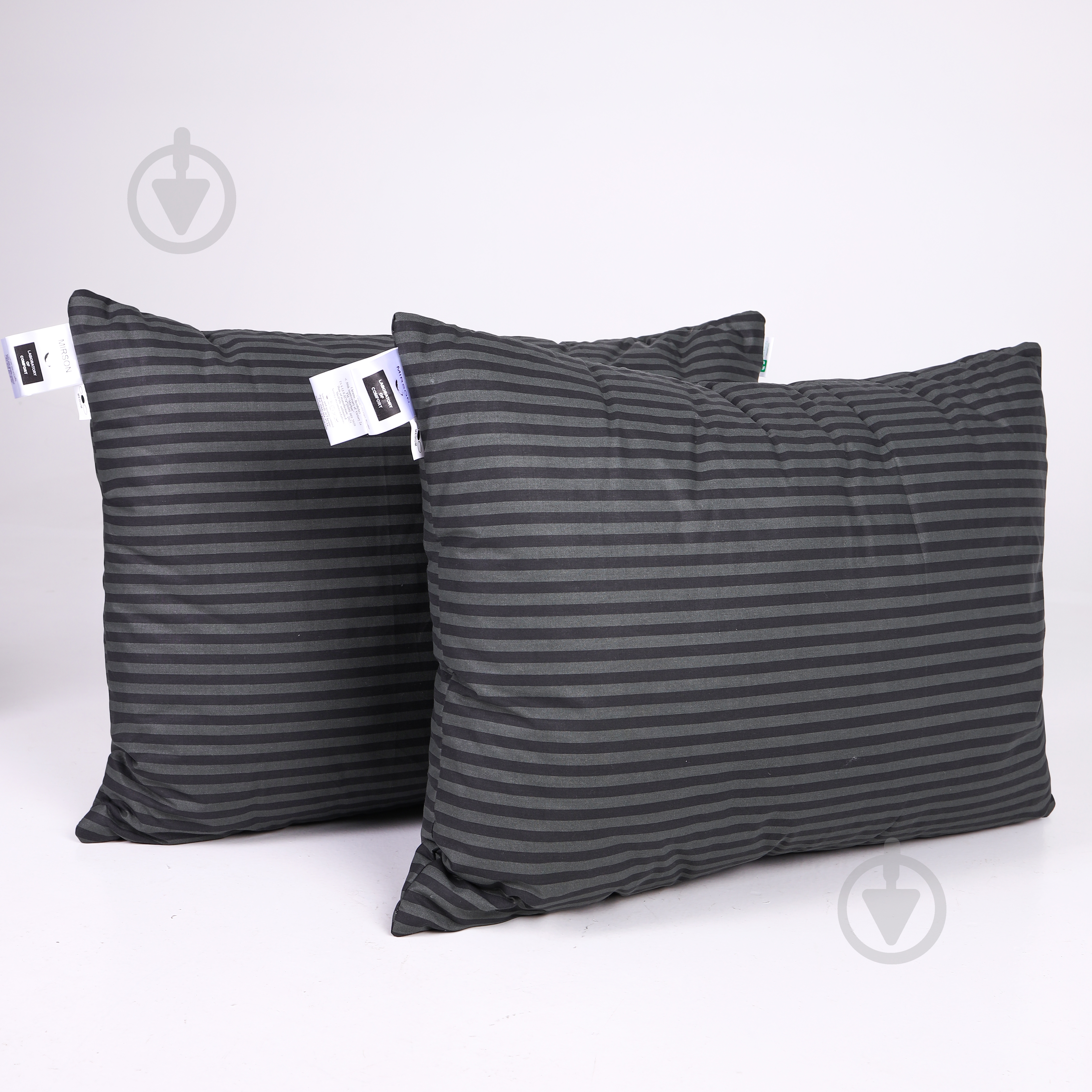 Набір №1078 Сolor Fun Line 17-0611 Stripe Black літо 155x215 см MirSon чорний - фото 4