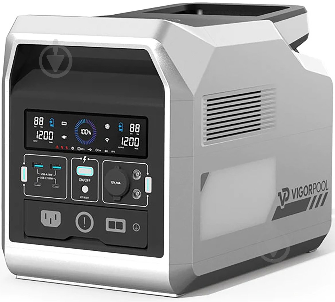 Зарядна станція VigorPool VP21-EU (1280 Вт·год) - фото 1