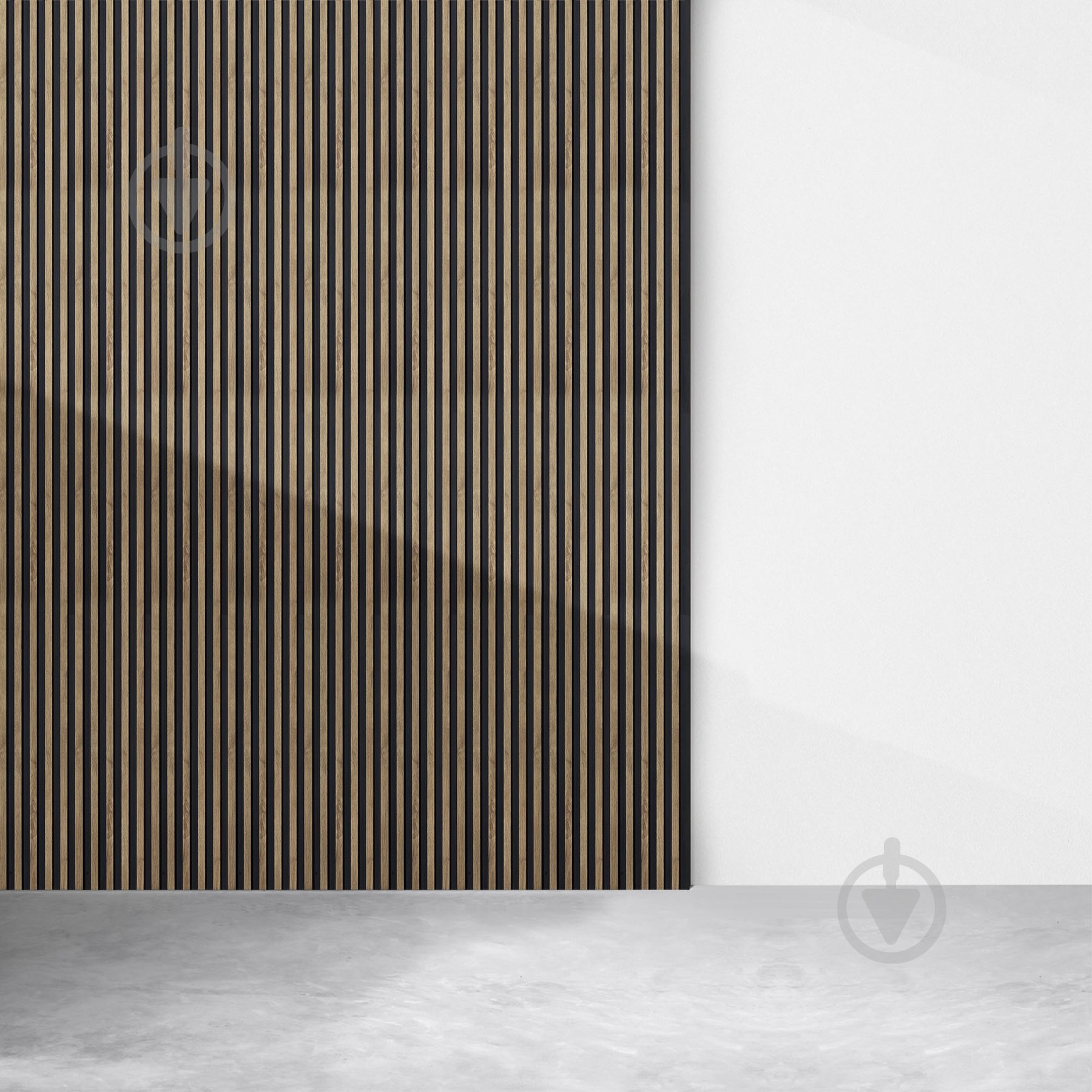 Рейкова панель MARCO decor 12010-122-K коричневе дерево з чорним 120х10х2900 мм (0,34 кв.м) - фото 3