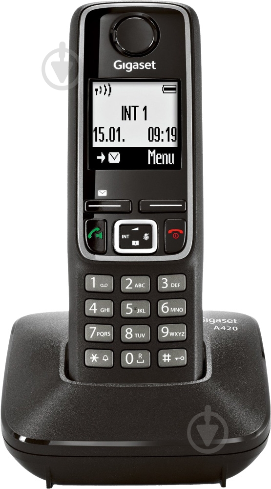 Дополнительная трубка Gigaset A420H Black - фото 1