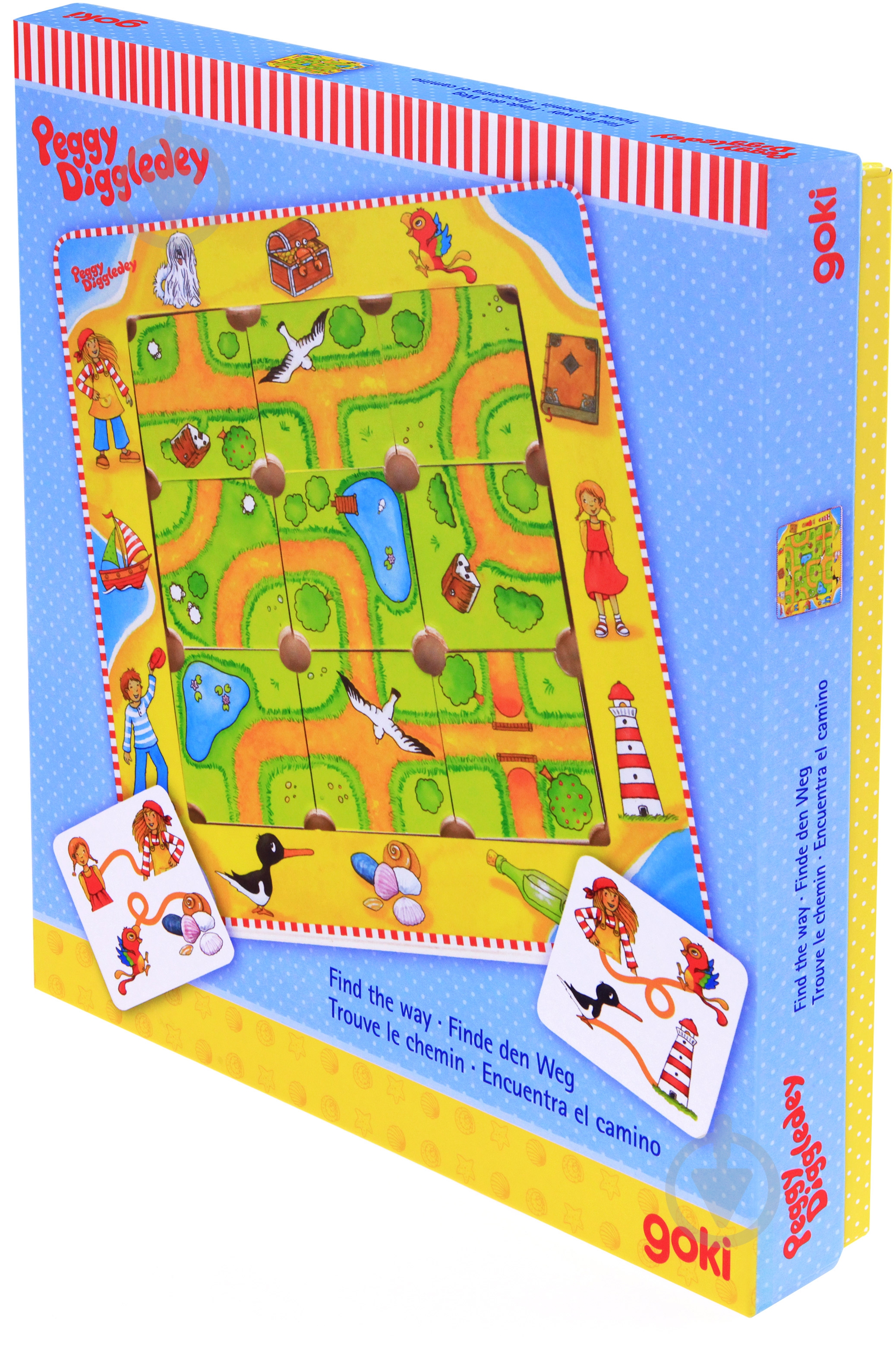 Игра настольная GoKi Найди верный путь 56672 - фото 1 Игра настольная GoKi Найди верный путь 56672 - фото 1