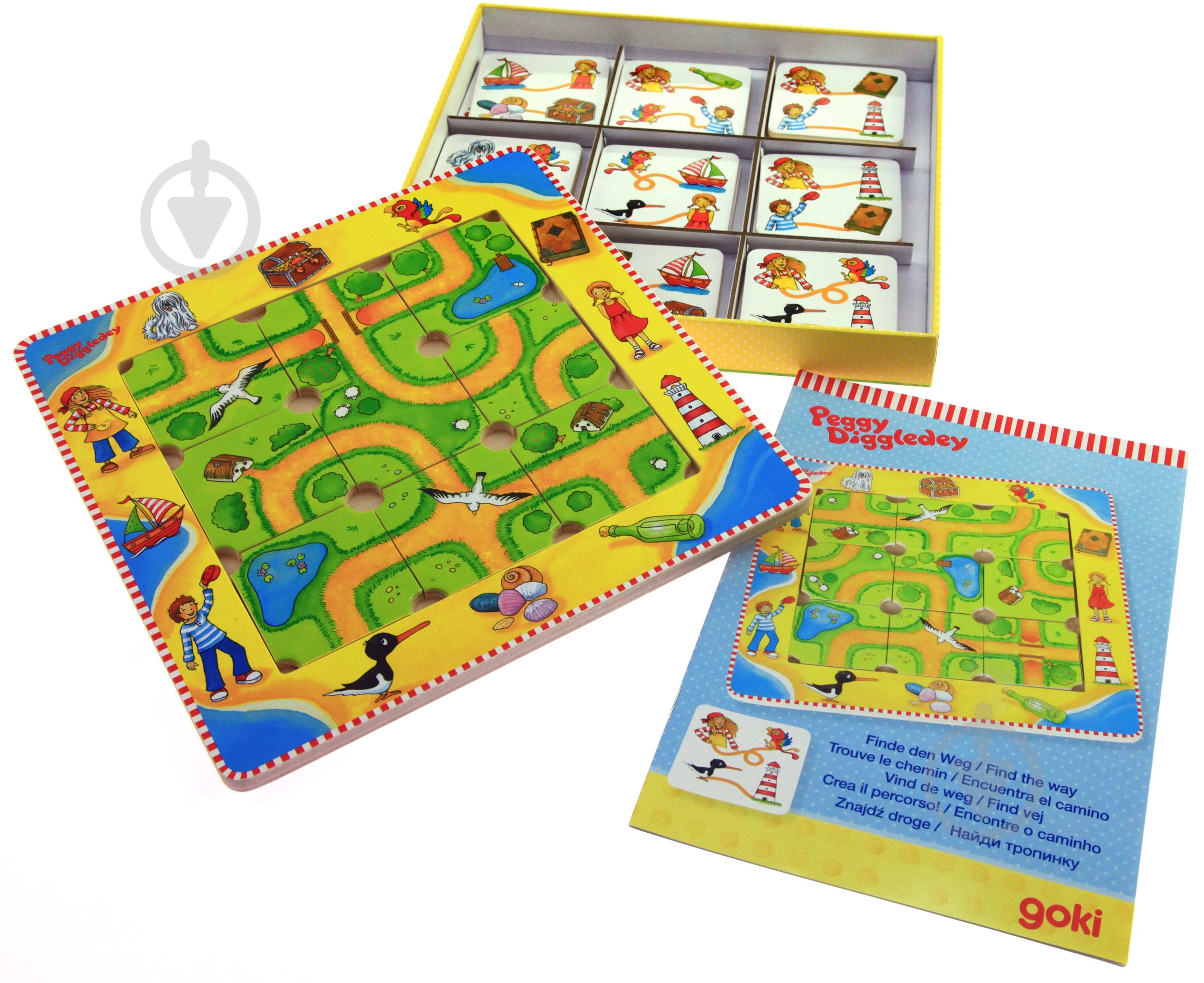 Игра настольная GoKi Найди верный путь 56672 - фото 3 Игра настольная GoKi Найди верный путь 56672 - фото 3