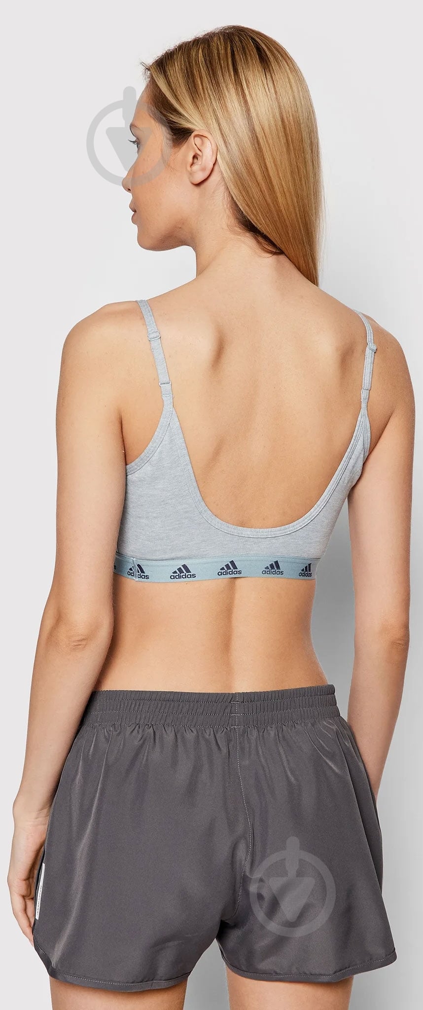 Бра Adidas Purebare Light HD2065 р.S-D/DD серый - фото 3 Бра Adidas Purebare Light HD2065 р.S-D/DD серый - фото 3