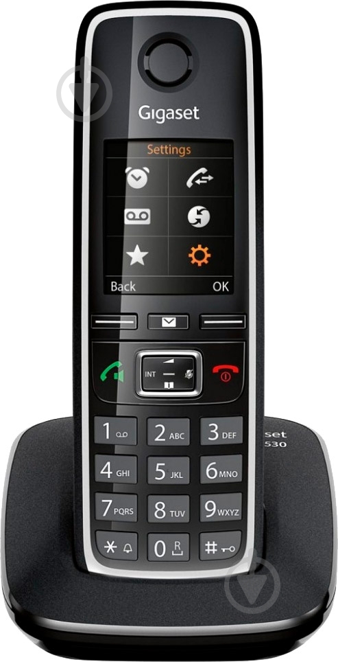 Телефон Gigaset C530 Black - фото 1 Телефон Gigaset C530 Black - фото 1