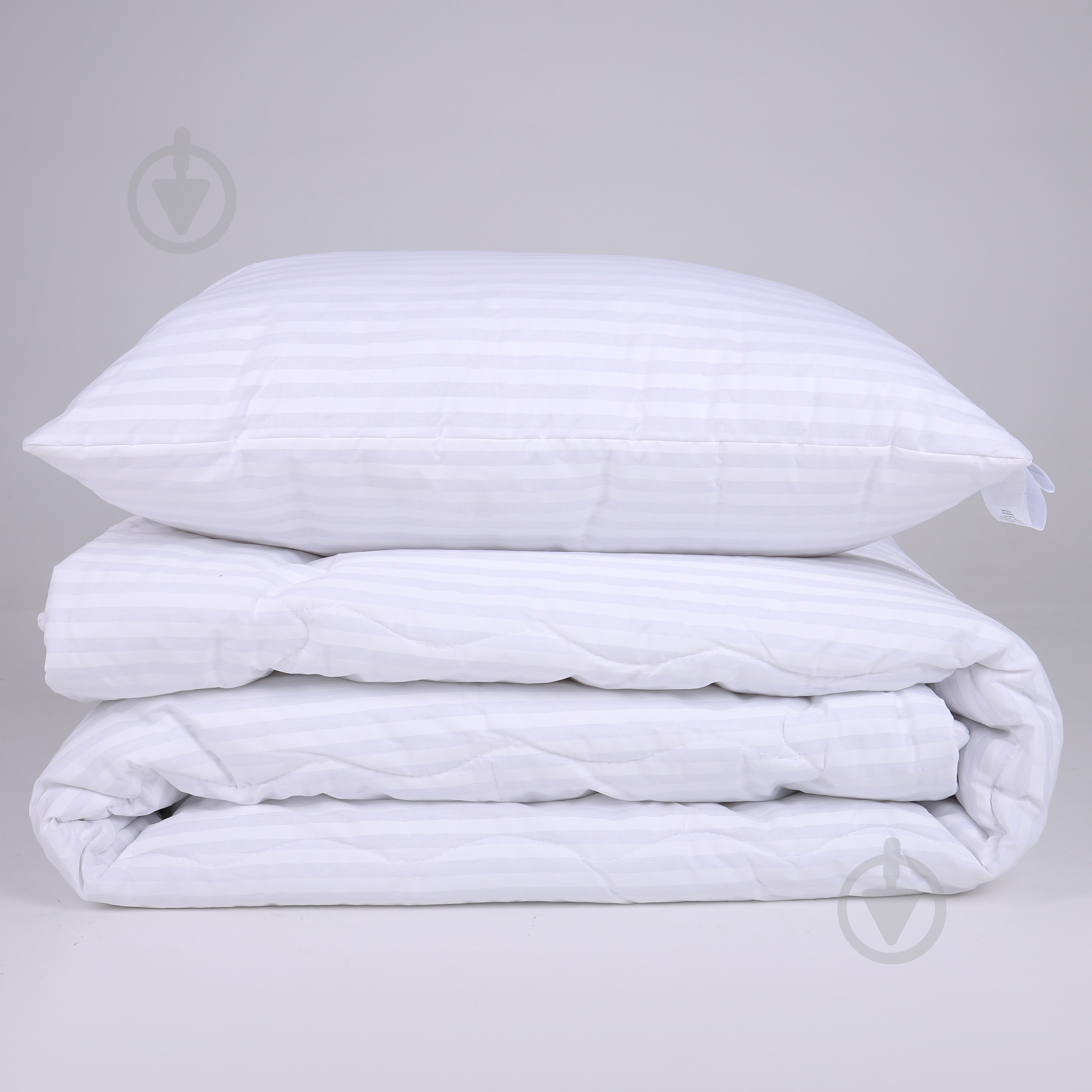 Набір №1130 Сolor Fun Line 17-0605 Stripe White літо 172x205 см MirSon білий - фото 4