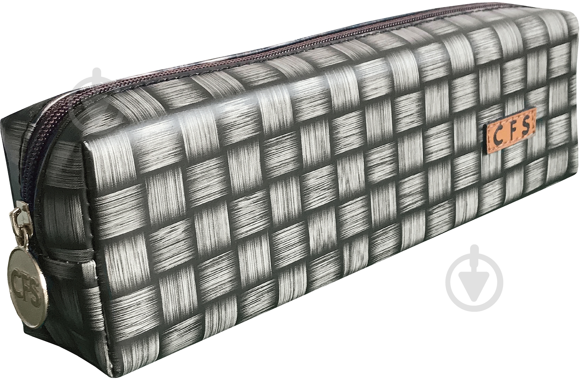 Пенал Wicker CF85973-01 Cool For School серый с узором - фото 1